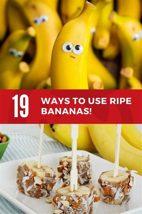 19 Ways To Use Ripe Bananas Beyond Banana Bread Recipe Banana