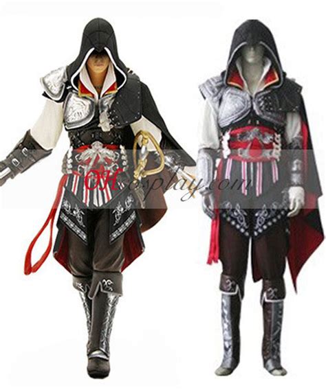 Assassins Creed Ii Ezio Black Edition Cosplay Kostüme Kostüm