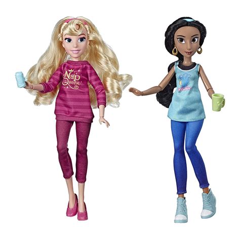 Disney Princess Comfy Squad Dolls - Jasmine & Aurora - Doll Shopaholic