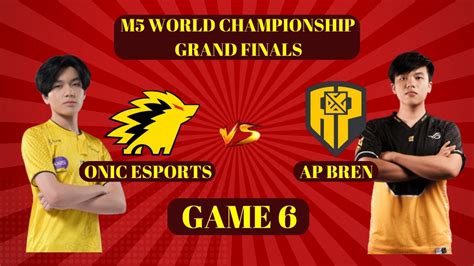 Ap Bren Vs Onic Esports Indonesia Game M World Championship Grand