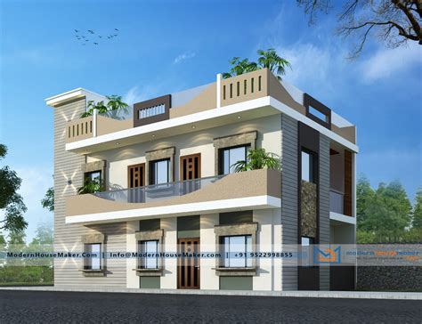 3D Elevation Design | Architect for Modern House Elevation Design Indore