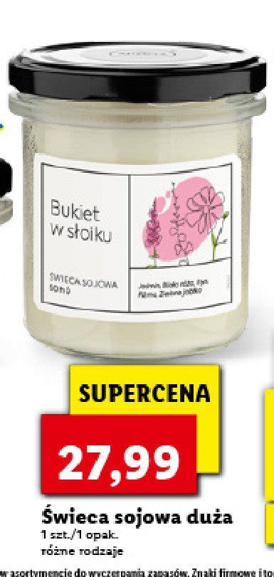 Wieca Sojowa Bukiet W S Oiku Cena Promocje Opinie Sklep Blix