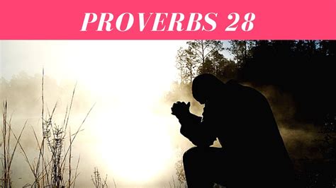 Proverbs 28 Nkjv Dramatized Audio Bible And Text Youtube