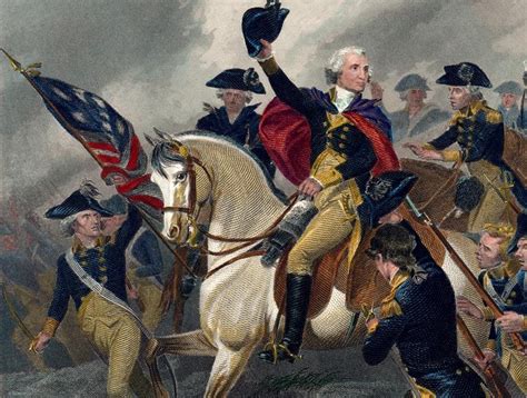 George Washington at the Battle of Princeton | George Washington ...