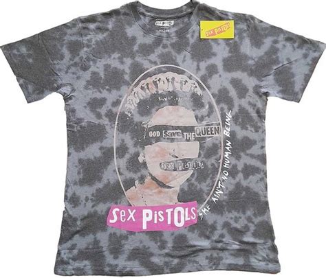 Sex Pistols Heren Tshirt L God Save The Queen Zwart Grijs Bol