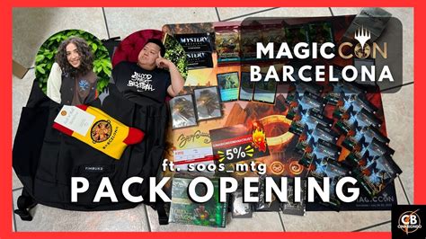 Pack Opening Di Ritorno Dal Magiccon Barcelona Ft Soos Mtg