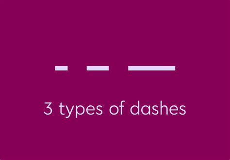 How To Use The 3 Types of Dashes | Dictionary.com