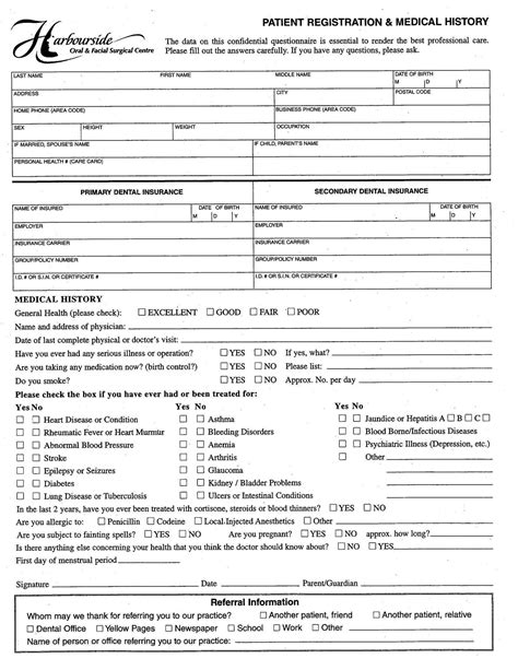 Printable Medical Forms For Doctors Printable Forms Free Online