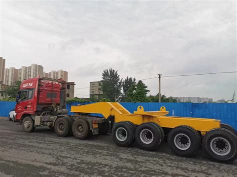 Concrete Precast Girder Transporter Vehicle Bridge Beam Trailer For