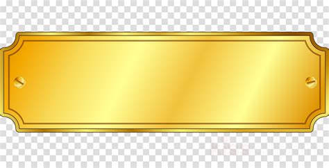 Download Hd Gold Vector Name Plate Gold Name Plate Png Transparent Images