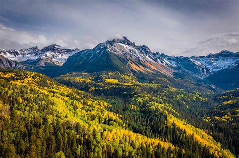 Fonds Decran Usa Montagnes Forêts Automne Colorado Nature Télécharger