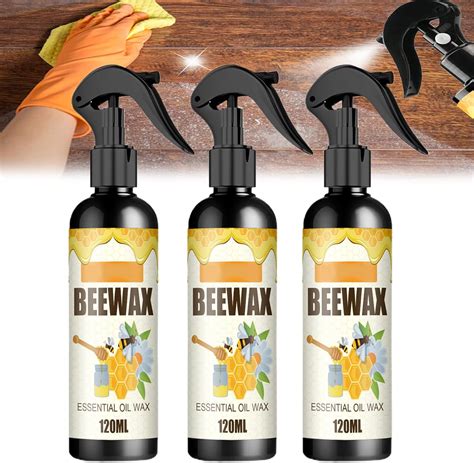 Pcs Natural Micro Molecularized Beeswax Spray Beeswax Spray Wood