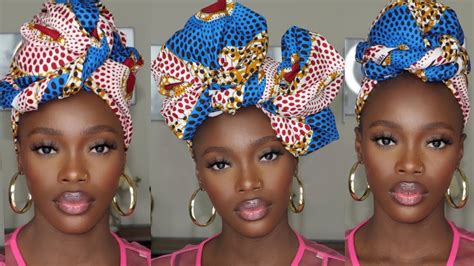 Easy Quick Simple Ways To Tie Headwrap Turban Okemute