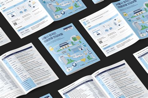 Seoul Medical Tourism Safety Insurance Leaflet on Behance