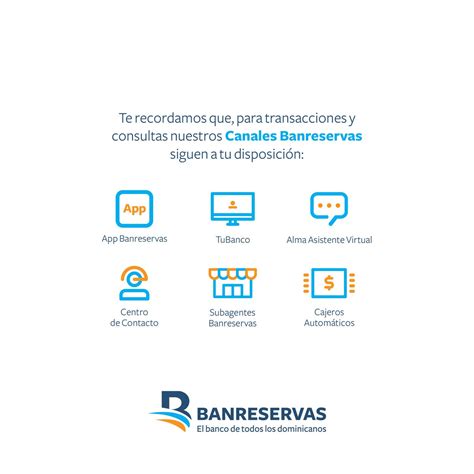 Banreservas On Twitter Para Continuar Brindando A Todos Clientesbr