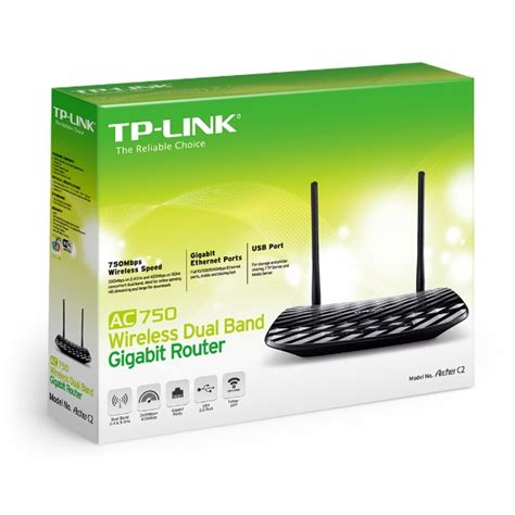 Archer C2 | AC750 Wireless Dual Band Gigabit Router | TP-Link