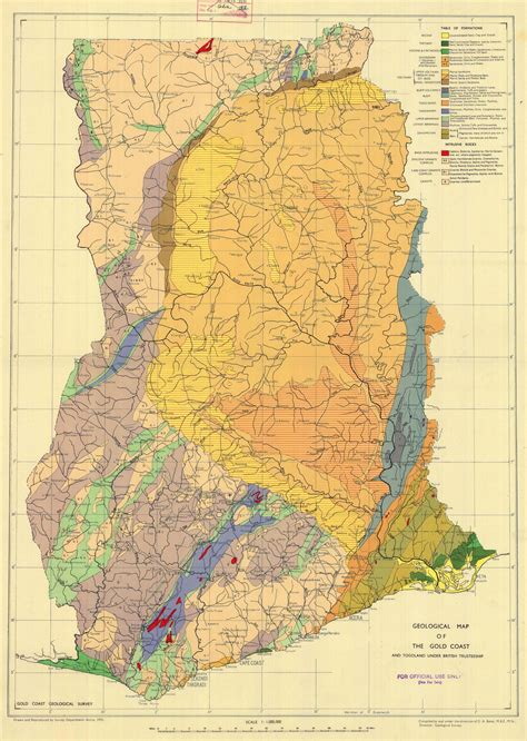 Gold Coast Africa Map