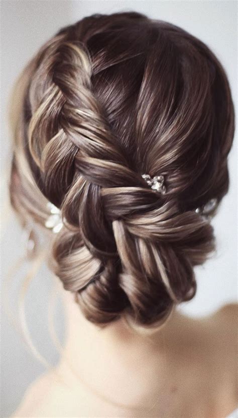 75 Romantic Wedding Hairstyles Braided Updo