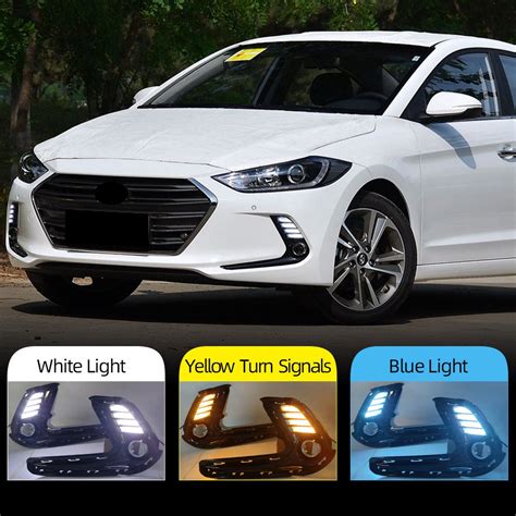 Unids Led Drl Para Hyundai Elantra Ad Avante