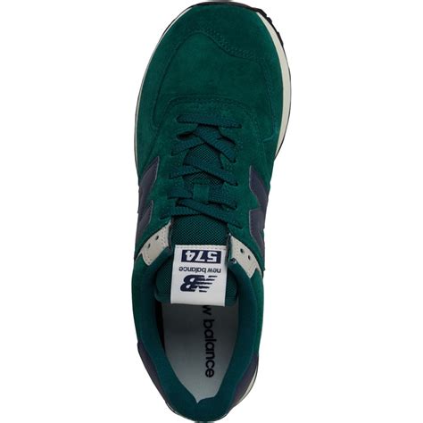 Buy New Balance Mens 574 Trainers Greennavy