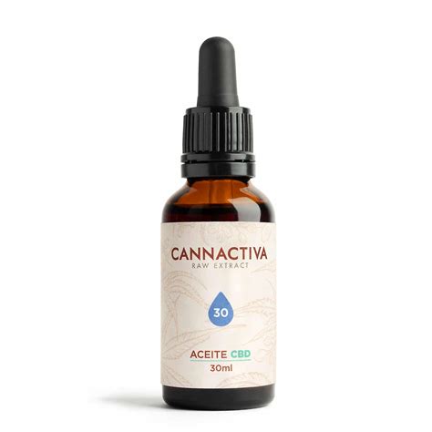 Aceite de CBD 30 100 Orgánico Cannactiva