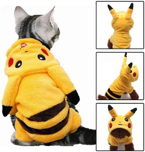 Disfraz De Pikachu Para Perro Y Gato S Amazon Es Productos Para