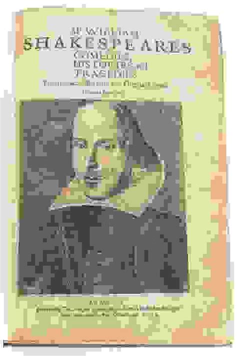 William Shakespeare, The Second Folio, 1632 Auction