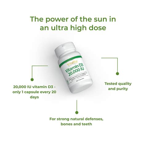 Vitamin D3 20000 Iu Capsules Vitaminexpress