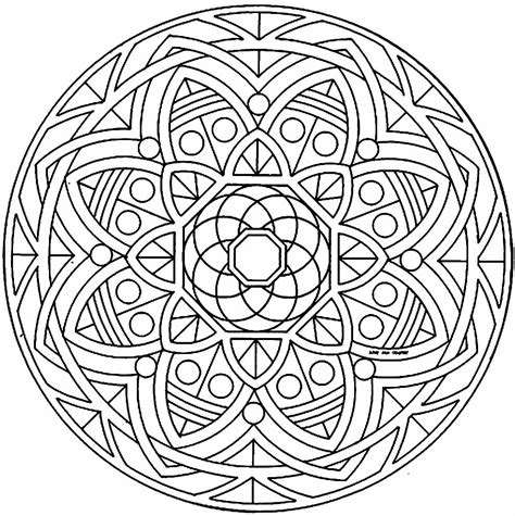 Desenhos De Mandala Para Imprimir E Colorir Como Fazer Em Casa