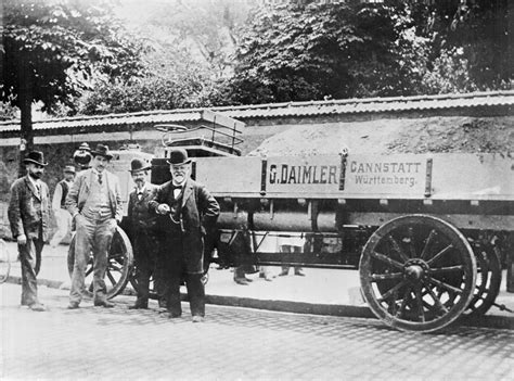 The First Pickup Truck Ever Made By Daimler Motoren Gesellschaft In 1896