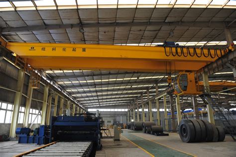 Double Girder Electric Overhead Travelling Crane Overhead Bridge Crane