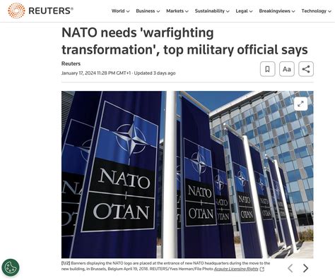 NATO needs to prepare to go to war - by Michal Rachon