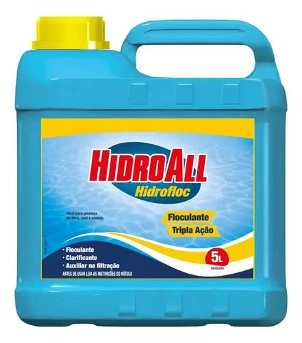 Clarificador Floculante Hidrofloc Hidroall Para Piscinas L