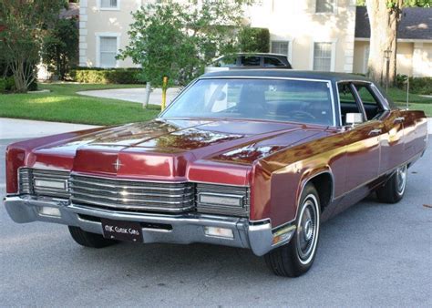 1970 Lincoln Town Car Sedan Lincoln Town Car Lincoln Continental