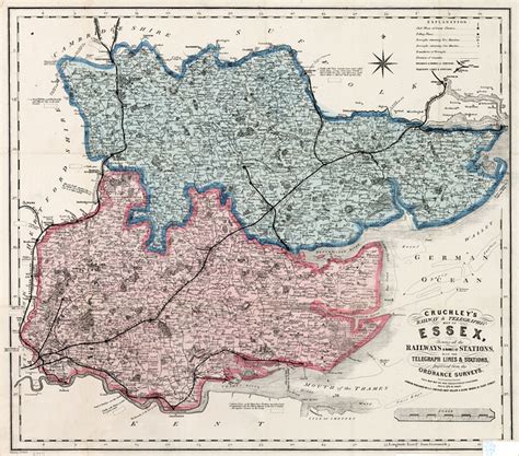 Railway Map Of Essex Flickr Photo Sharing