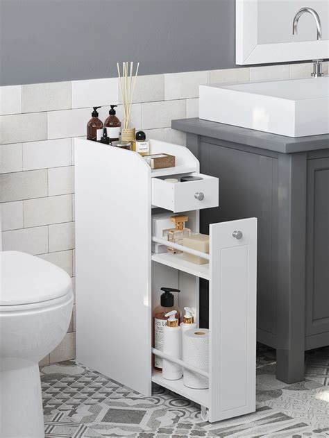 Slimline Bathroom Storage Cabinet 52 Off