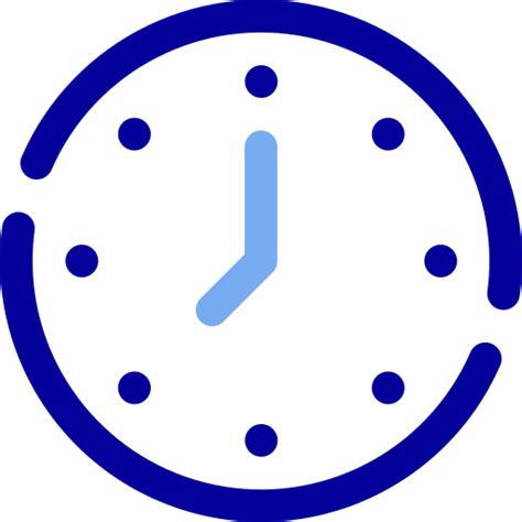 Reloj Tiempo Hora Fecha L Mite Iconos Negocios Y Finanzas