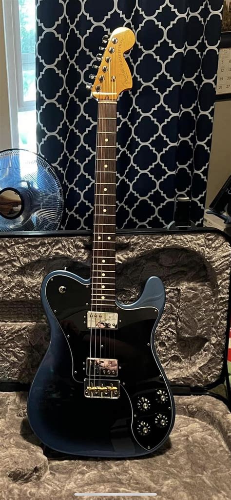 Ngd Fender American Professional Ii Telecaster Deluxe In Dark Night Rguitarporn