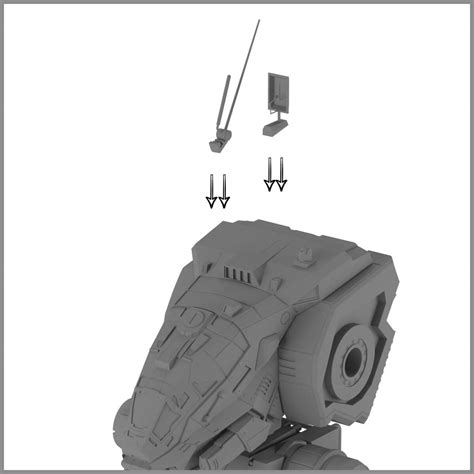 Mecha Cplt C Catapult Battletech Mechwarrior Universe D Print Model