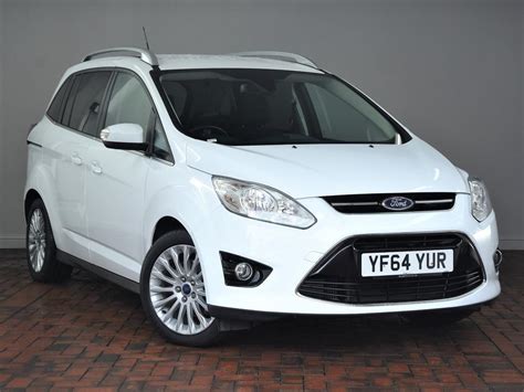 FORD GRAND C MAX 1 6 TDCi Titanium 5dr White 2014 In Winsford