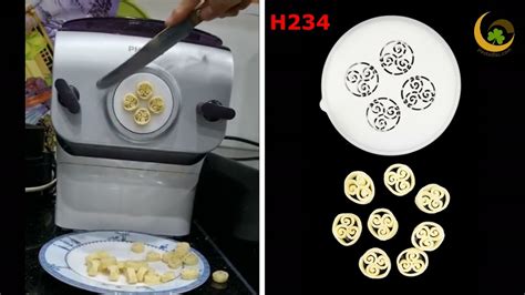 Triksell Pasta Disc Mold For Philips Pasta Maker H Youtube