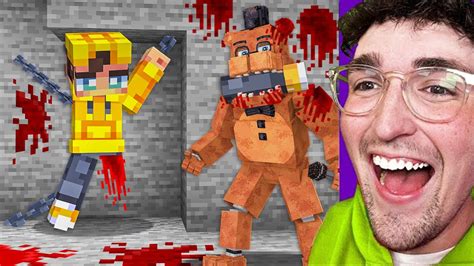 I Fooled My Friend With FNAF In Minecraft YouTube