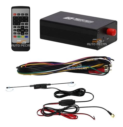 Receptor De Para Tv Digital One Seg Mini Automotivo 12v Mercado Livre