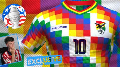 CAMISETA SUPLENTE de BOLIVIA para la COPA AMÉRICA 2024 YouTube