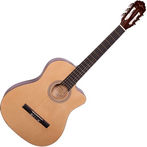 Viol O Classico Ac Stico Vogga Nylon Cutway Vca Nc Natural O