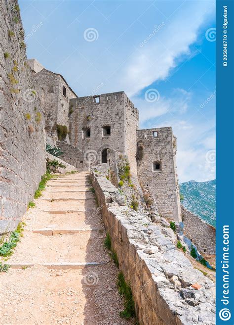 Klis Fortress Split Croatia Stock Photo Image Of Ancient Dalmatia