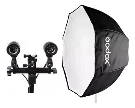 Octabox Godox 120cm Softbox Soquete Duplo Para Lampadas Frete grátis