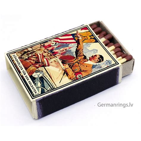 Vintage German Ww2 Leader Matchbox For Sale