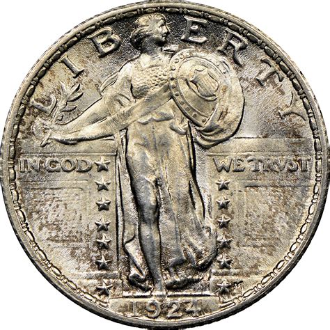 1924 25c Ms Coin Explorer Ngc