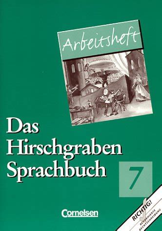 Amazon Co Jp Das Hirschgraben Sprachbuch Grundausgabe 7 RSR